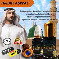 ( ORIGINAL PALING LARIS - aZ Zahra HAJAR ASWAD Minyak Wangi Parfum Hajar Aswad Asli kental impor Pra