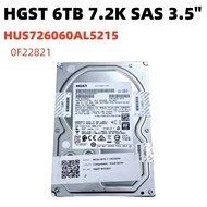 HGST Hitachi HUS726T6TAL5205 0B36050 HUS726060AL5215 6TB 7.2K 12G LFF 3.5" SAS HDD 0F22821 Hard Driv