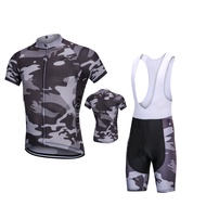 2026 Cycle For Set Men's Short Sleeve Cycling Jersey With Bib Shorts Bike Bib Shorts Jersey Clothing