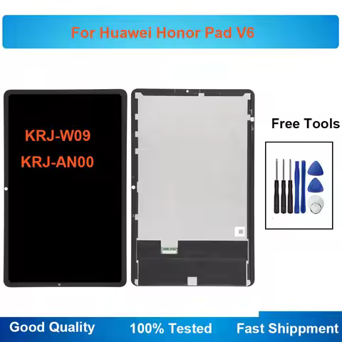 10.4" LCD For Huawei Honor Pad V6 KRJ-W09 KRJ-AN00 5G WIFI LCD Display Touch Screen Digitizer Assemb