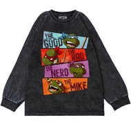 Patternmerch "TMNT ninja turtle quality" Oversize T-Shirt | Oversized Longsleeve | Washing tee | T-S