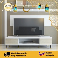 6ft TV Cabinet (WTV1811) fit for LED TV up to 80inch | Melamine Laminated Board | Delivery with Fully Assembled