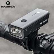 ROCKBROS Intellisense Bicycle Headlight 260LM Type-C Rechargeable Flashlight Waterproof for MTB Road Bike