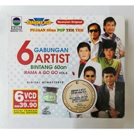 PUJAAN 60an POP YEH YEH / GABUNGAN 6 ARTIST BINTANG 60an IRAMA A GO GO VOL.6（6VCD） PR13
