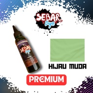 HIJAU (SEBAR DYE 100ML PREMIUM GREEN) Tie Dye Clothes Dye - Fabric Dye - Pants Dye - Clothes Dye