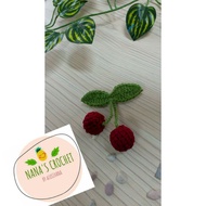 GANTUNGAN Cherry Keychain (Red Cherry Keychain)
