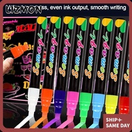 LIZMON Whiteboard Pen, Blackboard Graffiti LED Writing Board Liquid Chalk Marker Pen,  Fluorescent M