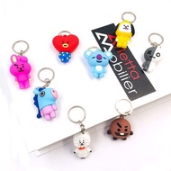Local Seller3D KPOP BTS BT21 Keychain Collection Keyring COOKY CHIMMY SHOOKY RJ - AINNA
