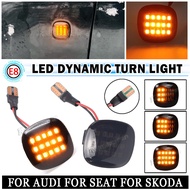 Led Dynamic Side Marker Light Turn Signal Sequential Blinker For Skoda Fabia Octavia MK1 Mk2 For Aud