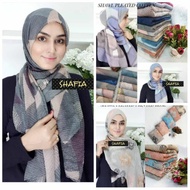 20pcs borong COMBO mix design SHAWL PLEATED chiffon crush PRINTED safia