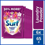 ◿ ♠ ✯ Surf Detergent Powder 65g x 6 Sachets