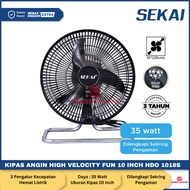 SEKAI 10 Inch High Velocity Fan HDO 1018S Table Fan Stand Fan Kipas Angin Kipas Meja Kipas Berdiri