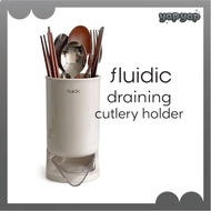 [Fluidic] [Made in Korea]Utensil Drainer Cutlery Drainer Cutlery container spoon container
