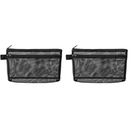 "DESIGNPHIL MIDORI Mesh Pen Pouch - Black", Japan Diary/ Journal Stationery
