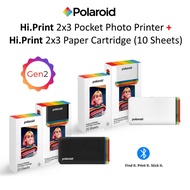 Polaroid Hi-Print *2nd Generation 2x3 Pocket Photo Printer STARTER KIT Bluetooth Printer Polaroid Pr