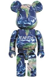 Image.台中逢甲店 BE@RBRICK BEARBRICK 庫柏力克熊 1000% EARTH