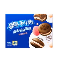 奥利奥（Oreo）夹心云朵蛋糕 休闲零食饼干蛋糕营养早餐 办公室甜点 粒粒桃桃味 88g /盒