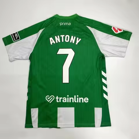 Tops new arrive 3Ds 25_26 Real Betis Home Jersey Antony #7 Player’s Version