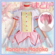 PUELLA MAGI MADOKA MAGICA Cosplay Dress Magical Girl Kaname Madoka Akemi Homura Cosplay Costume Wig Accessory Set
