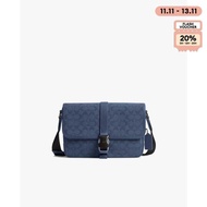COACH - Túi đeo chéo nam phom chữ nhật League In Signature Canvas Jacquard CU041-D61