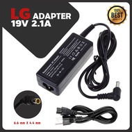 !!มาแล้ว!! AC DC Power Supply Charger Adapter Cord Converter 19V 2.1A (6.6*4.4mm) For LG Monitor LCD