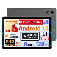 BNCF Bpad 10 Pro 10.1inch Tablet 8GB(12GB Virtual RAM)+128GB Snapdragon 685 Android 14 IPS 1920x1200