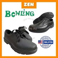 [ZEN] Bowling Adult PVC Black Shoes IKasut Getah Bowling Waterproof PVC Rubber Shoe I Worker Shoes