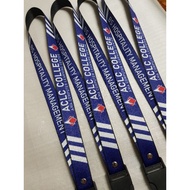 ACLC Ama Computer Learning Center hospitality Management / Infornation Technology IT ID Lace Lanyard