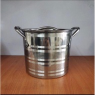 Rosh Stainless Steel Stock Pot Size 16 Qt