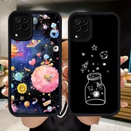 Q5 Astronaut Space soft Casing for Samsung F04 A04E M04 J7 Pro A12 A06 A07 A22 A04 A05 J2 5GPrime