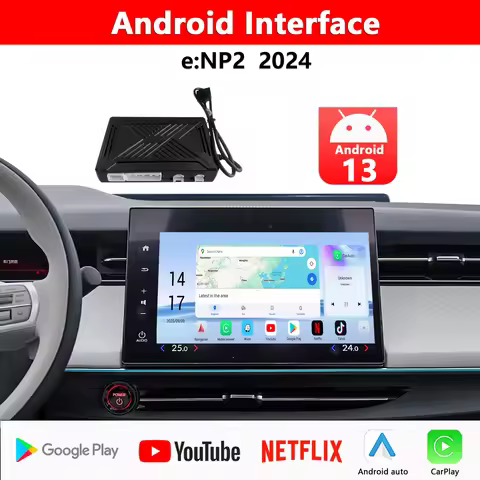 Android Interface for Honda enp2, Built in Google Play&CarPlay&Android Auto&YouTube&Netflix