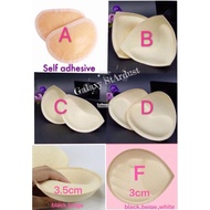 Lingerie Bra Enhance Sponge Replace Padding-Soft Light Weight Bikini Sport Gym Swimsuit Insert Thick