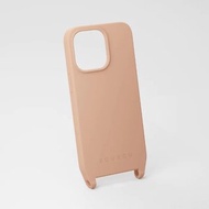 XOUXOU / FARBE掛繩款手機殼-淡粉色Powder Pink