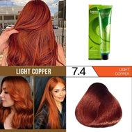 Bremod 7.4 Light Copper  Hair Color With Oxidizer Set