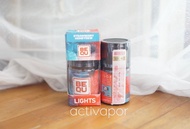 BEQU LIGHTS 3mg 60ml Strawberry Honeydew Melon Liquid Vape Beku Dingin OFE