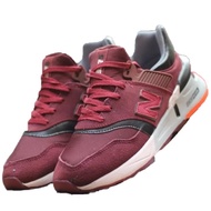 New Belance NB Sepatu Sneakers NB Encap Reveal 997 Red Burgundy Sepatu Casual Pria