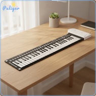 Kesoto Foldable 49-Key Roll-up Piano Flexible Roll-up Piano Keyboard Soft Keyboard with Speaker Begi