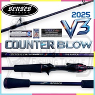 2025 SENSES COUNTERBLOW V3 CASTING ROD FISHING ROD