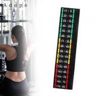 Adepe Weight Stickers 11-176lbs/5-80kg Classification Weight Stack Labels for Workout Indoor Gym Bod