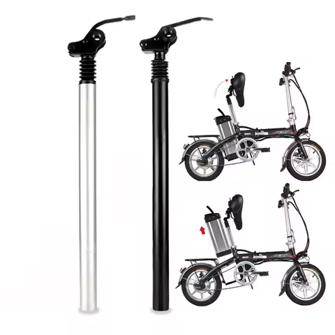 E-Bike Folding Bike Electric Bicycle Shock Absorber Seatpost 31.8mm 33.9mm 34mm *500mm Bike Flipped