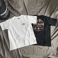 全新日系户外snow peak雪峯飛釣徽標印花短袖T恤snow peak T-shirt