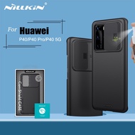 For Huawei P40 Case P40 5G Cover NILLKIN CamShield Case Slide Camera Protect Privacy Clean Back Cover for Huawei P40 Pro Case