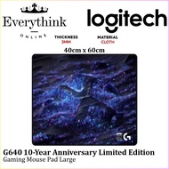 LOGITECH G440 / G640 / G740 GAMING MOUSE PAD WITH CLOTH / HARD SURFACE / NO SLIP BASE / RUBBER BASE 