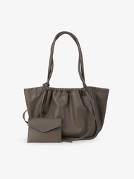 Marroque Papillon Tote Bag กระเป๋าสะพายหนังแท้ใส่โน๊ตบุค ไอแพดได้ รุ่น ปาปิยอง