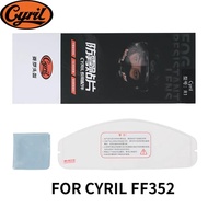 Anti-fog Patch Suitable Adapt for CYRIL FF352 Helmet Visor Lens Pinlock Helmet lens accessories