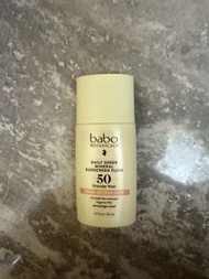Babo Botanicals 礦物防曬液 SPF50