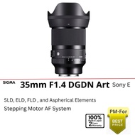 Sigma 35mm f/1.4 DG DN Art Lens for (Sony E & Leica L-mount) 35 F1.4 DGDN