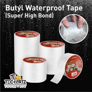 [TECHART] HIGHPOWER Super Strong Butyl Waterproof Tape Butyl Rubber Aluminium Foil Tape for Roof Pip