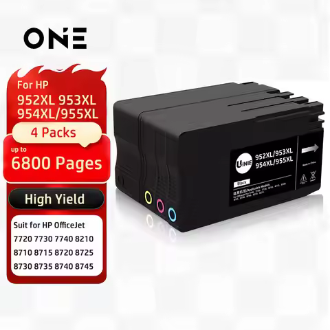 952XL 953XL 954XL 955XL Ink Cartridge Compatible For HP OfficeJet Pro 7720 7730 7740 8210 8710 8715 