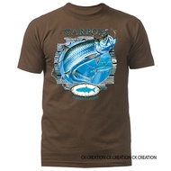 TARPON SALT WATER Fishing Outdoor Sports Graphic T-shirt Tee